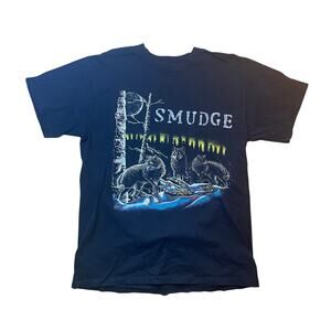 90s Nature Wolf “Smudge” shirt size L
